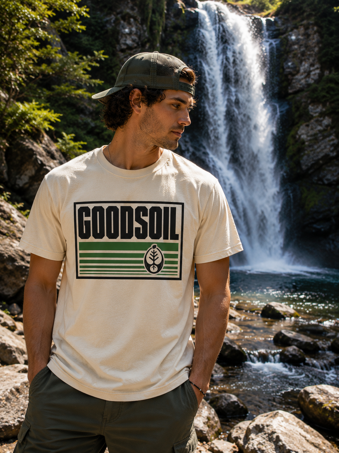 Goodsoil® Heritage Seed Tee – Ivory | Cultivate Within Collection