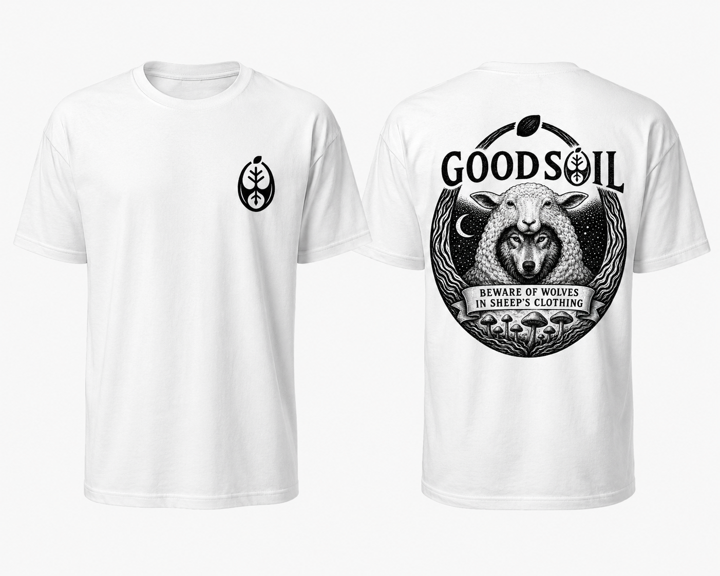 goodsoil™ Beware of Wolves Tee