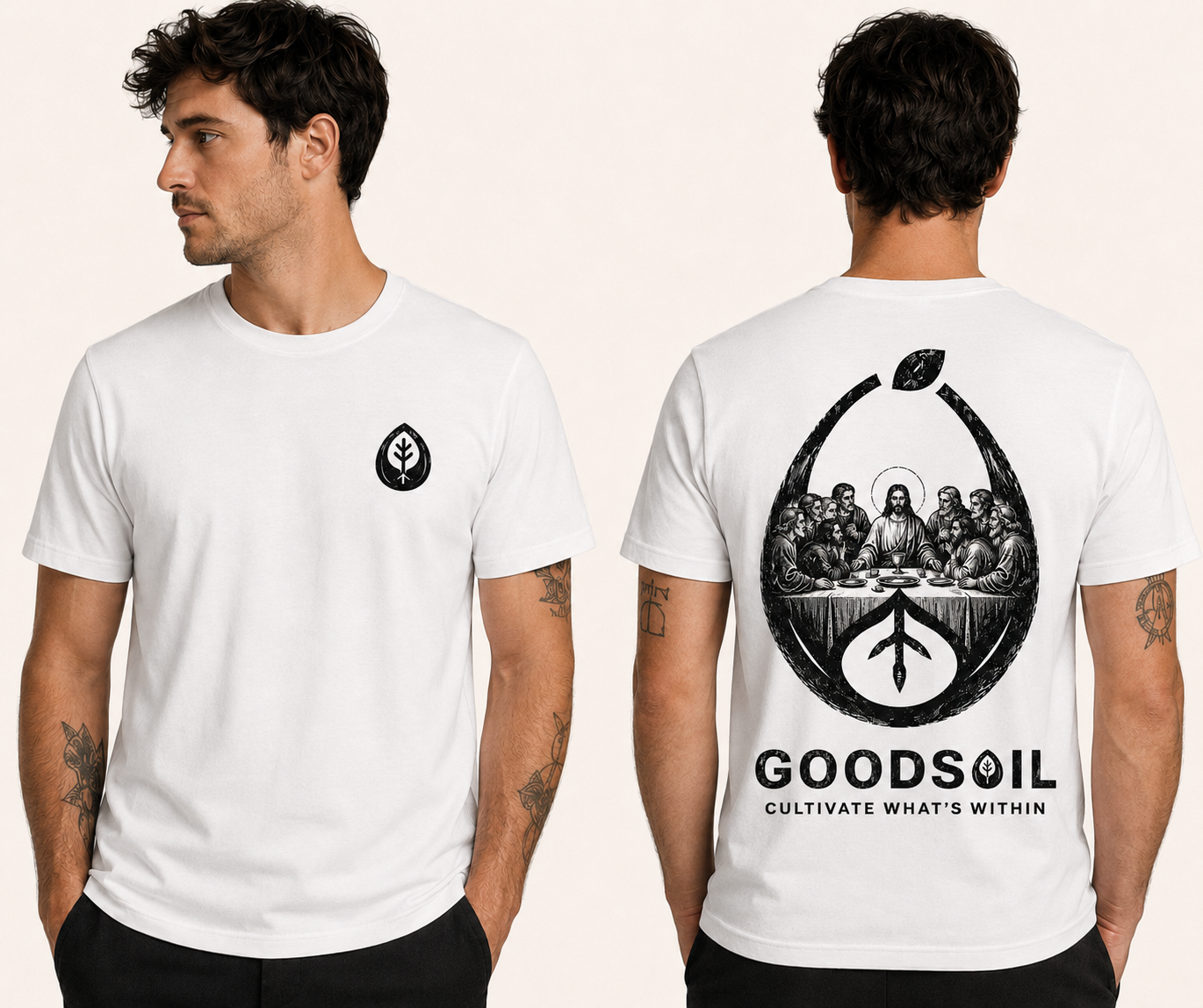 Goodsoil™ Last Supper Tee
Cultivate Within.