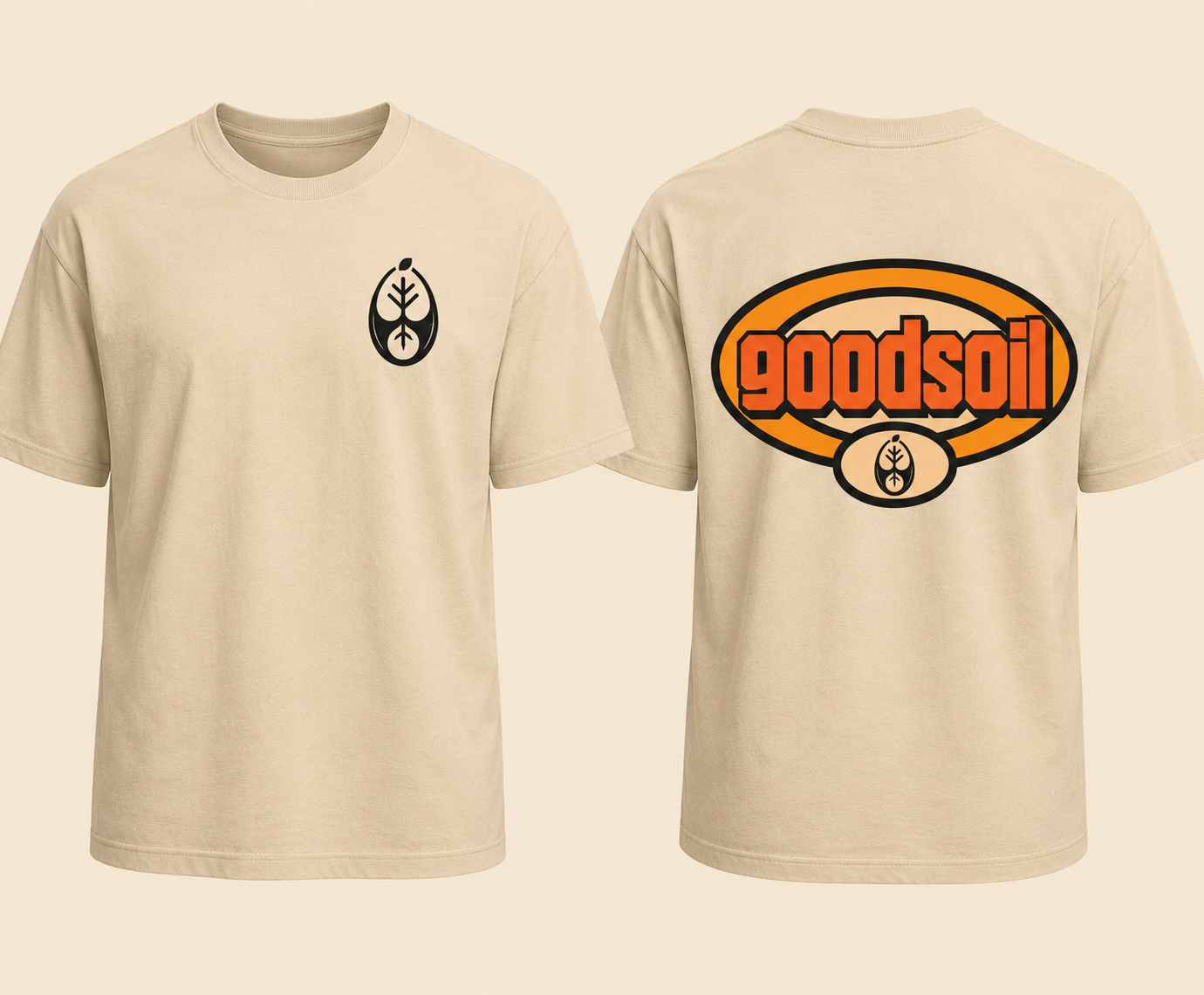 goodsoil™ Retro Oval Logo Tee
Cultivate Within.