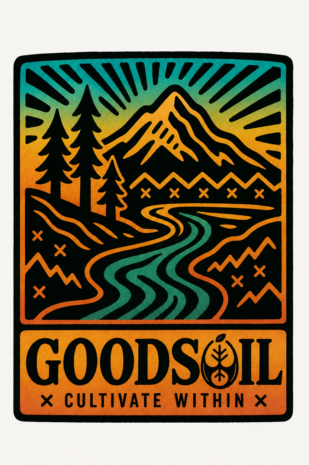 Goodsoil™ River & Ridge Tee – Sage