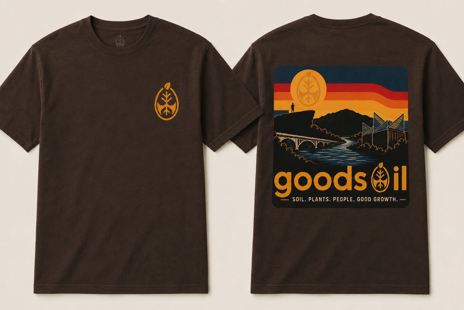 goodsoil™ Chattanooga Heritage Tee
Cultivate Within.
