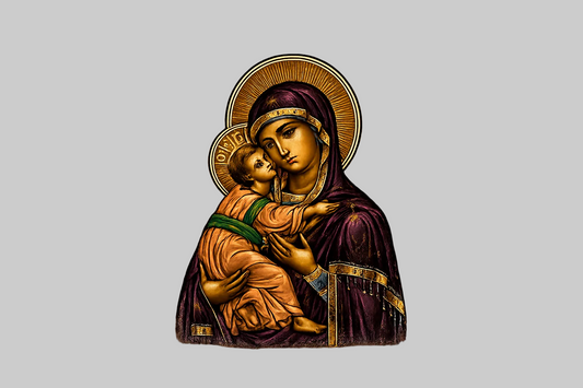 Goodsoil™ Theotokos Icon Tee – Cultivate Within Edition