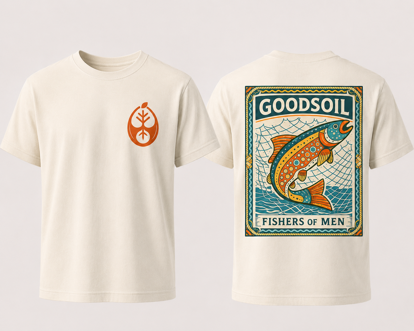 Goodsoil Fishers of Men Premium Graphic Tee