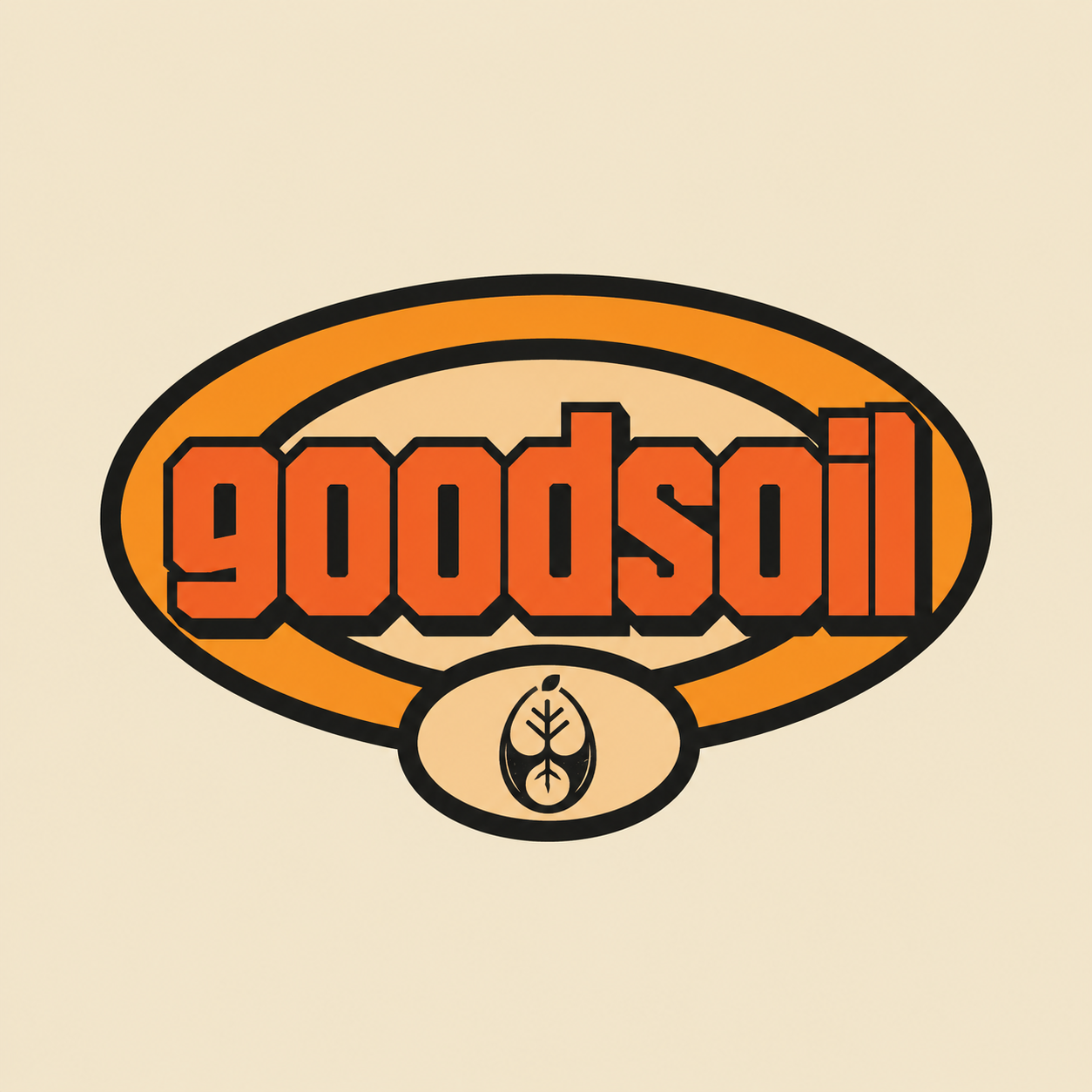 goodsoil™ Retro Oval Logo Tee
Cultivate Within.