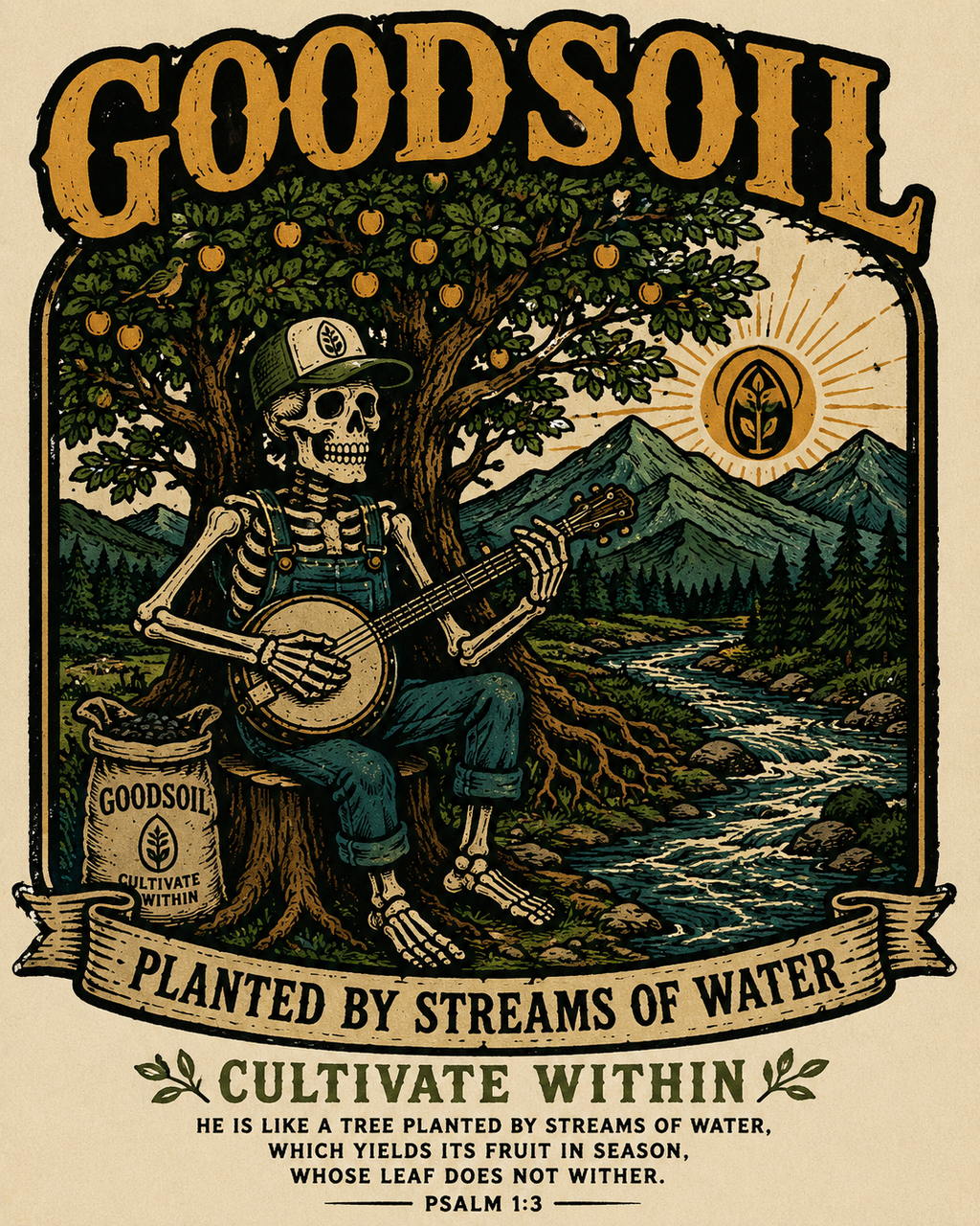 Goodsoil™ Planted by Streams Tee