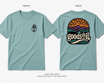goodsoil™ River Meets Ridge Tee | Cultivate Within. | Premium Graphic T-Shirt