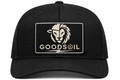 goodsoil™ Lion & Lamb Trucker Hat | Embroidered Patch Snapback | Cultivate Within Collection