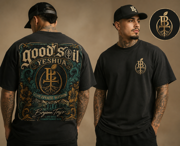 Goodsoil x Bryann Trejo “Yeshua” Premium Graphic T-Shirt | Cultivate Within